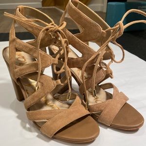 Sam Edelman lace up heels